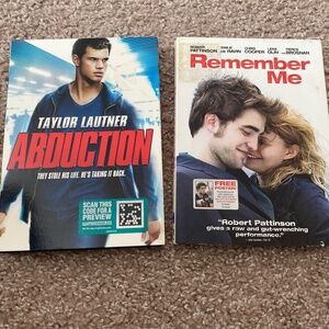 🔥🎁 GIFT IDEA! 🎥 Rob Pattinson/Taylor Lautner Movie Bundle🔥